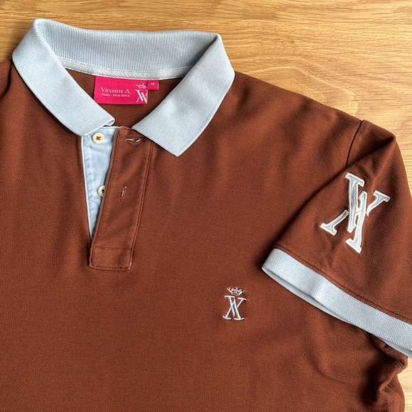 Polo Vicomte Arthur - brown - size M - Picture 3 of 6